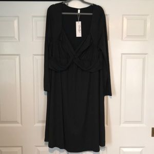Black dress NWT. Size 4x